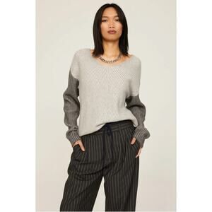 NAADAM Grey Fisherman Sweater size XL